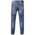 Blue - Back - D555 Mens Taurus Denim 1959 Stretch Kingsize Jeans