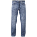 Blue - Front - D555 Mens Taurus Denim 1959 Stretch Kingsize Jeans