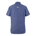 Navy - Back - Duke Mens D555 Stratford 2 Kingsize Short-Sleeved Shirt