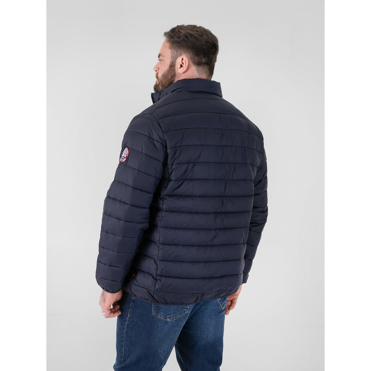 Navy - Lifestyle - Duke Mens D555 Rowland Kingsize Puffer Jacket