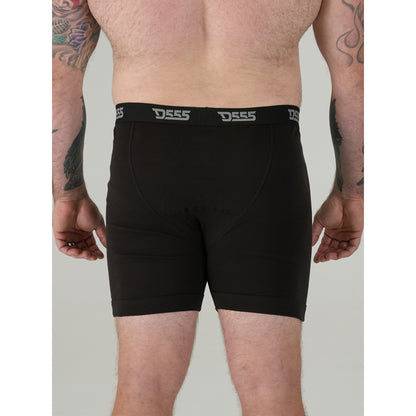 Black - Lifestyle - Duke Mens D555 Driver 2 Boxer Shorts (Pack Of 3)