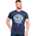 Navy - Side - D555 Mens Winterton Volkswagen Kingsize T-Shirt