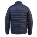 Navy - Back - D555 Mens Limehouse 1 Kingsize Padded Jacket