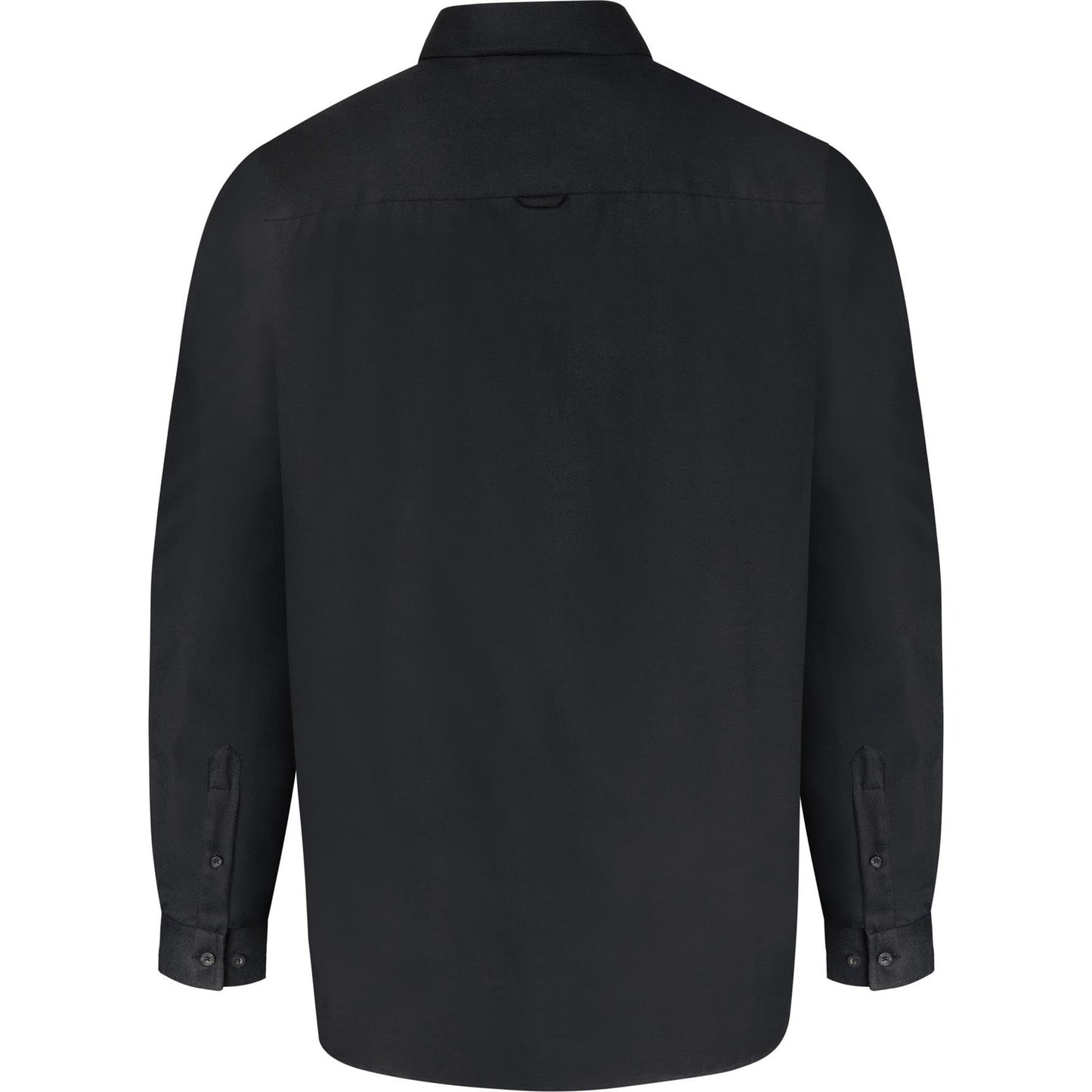 Black - Back - Duke Mens D555 Richard Oxford Kingsize Long-Sleeved Shirt