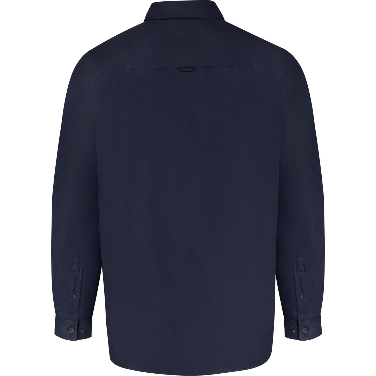Navy - Back - Duke Mens D555 Richard Oxford Kingsize Long-Sleeved Shirt