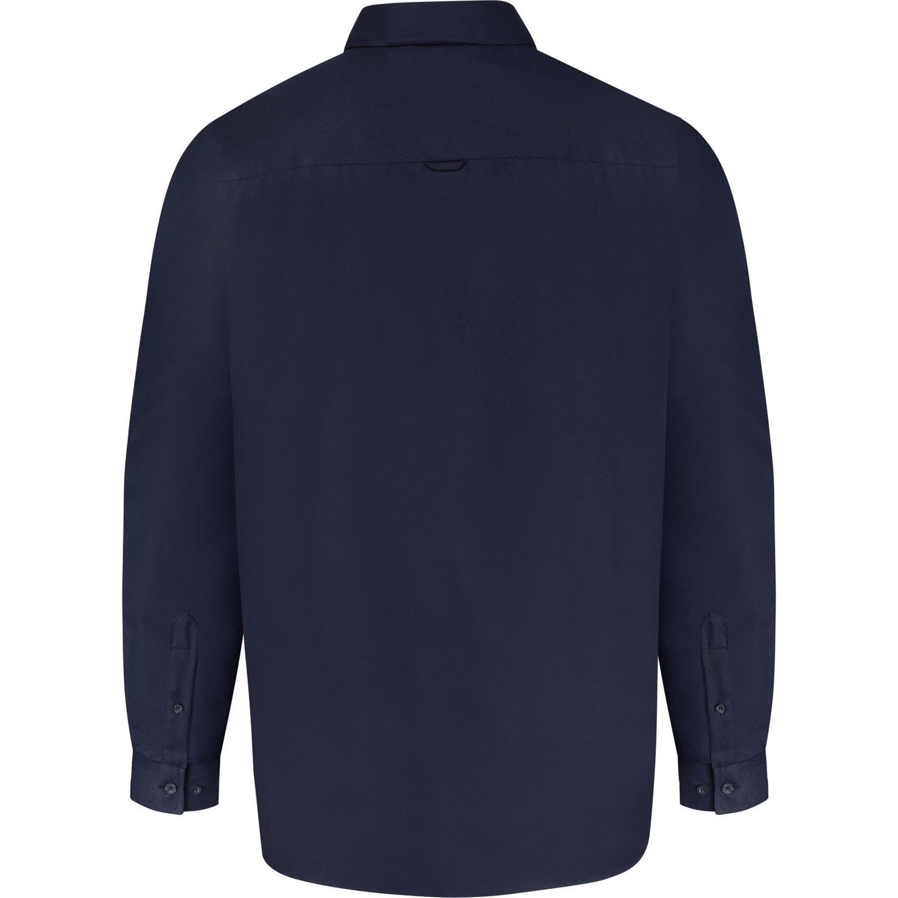 Navy - Back - Duke Mens D555 Richard Oxford Kingsize Long-Sleeved Shirt