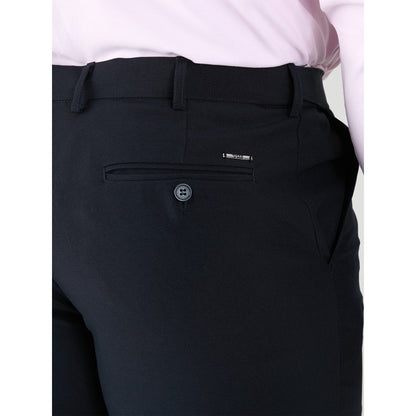 Navy - Pack Shot - Duke Mens D555 Max Adjustable Waist Kingsize Trousers