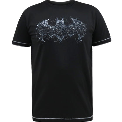 Black - Front - Duke Mens D555 Robin Batman Standard T-Shirt