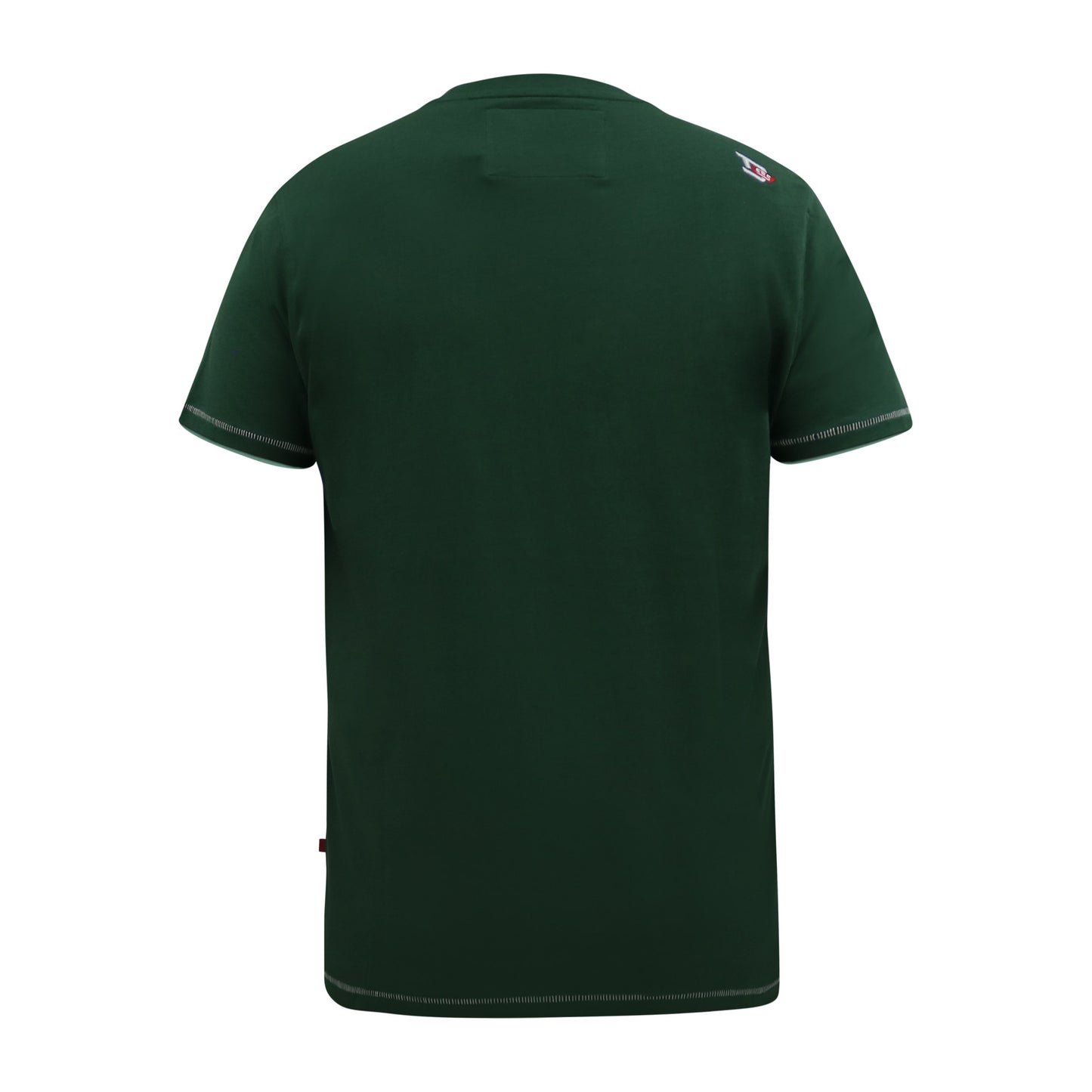 Green - Back - Duke Mens D555 Parnwell California Athletics Kingsize T-Shirt