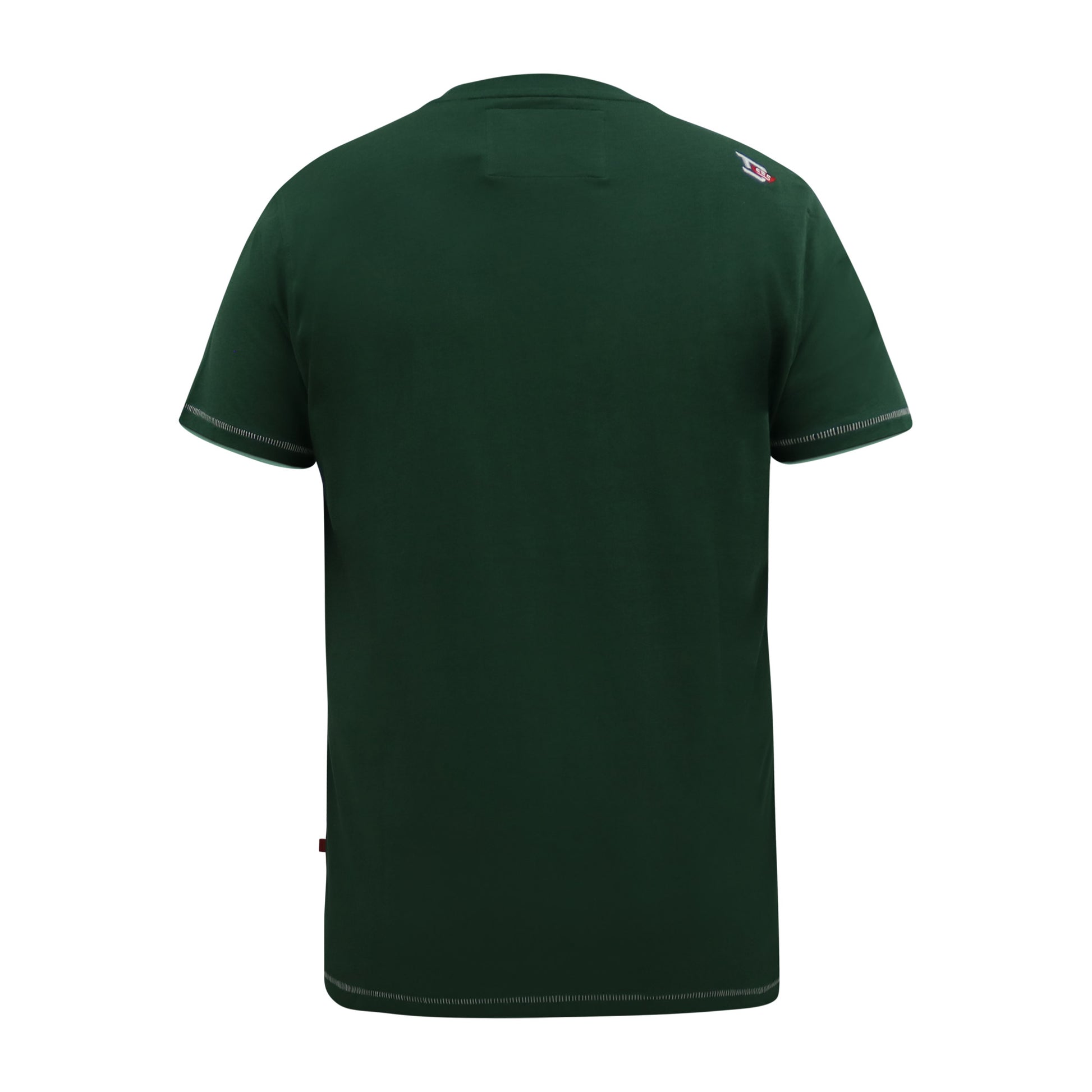 Green - Back - Duke Mens D555 Parnwell California Athletics Kingsize T-Shirt