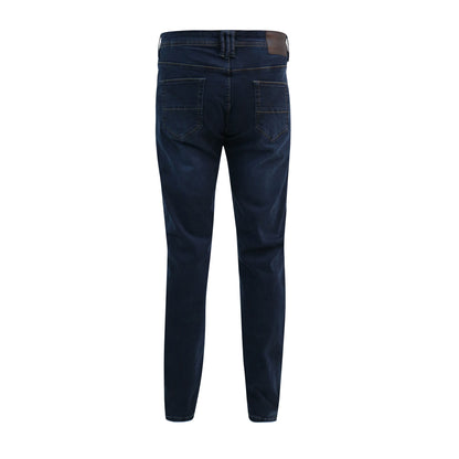 Dark Navy Wash - Back - Duke Mens D555 Springfield Stretch Jeans