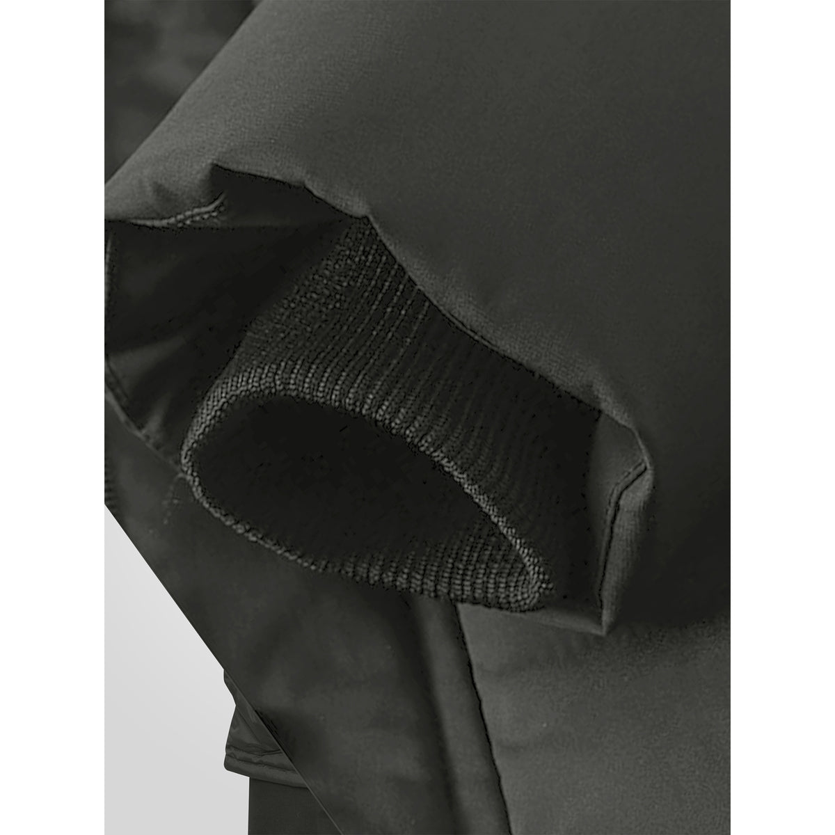 Khaki Grey - Close up - Duke Mens D555 Lovett 1 Jacket