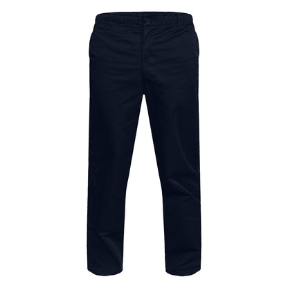 Navy - Front - Duke Mens D555 Basilio Elasticated Waist Trousers