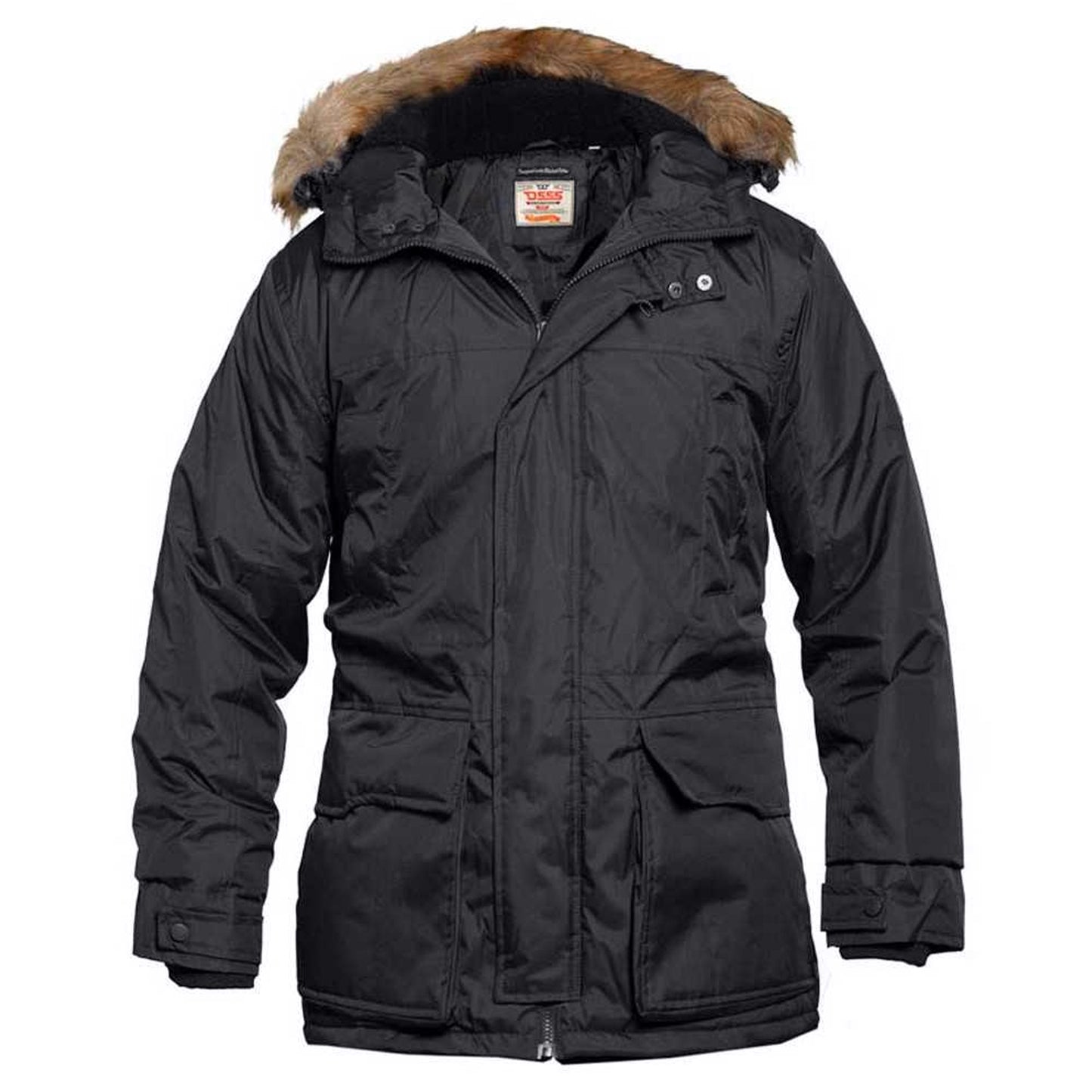 Black - Front - Duke Mens D555 Lovett 2 Kingsize Jacket