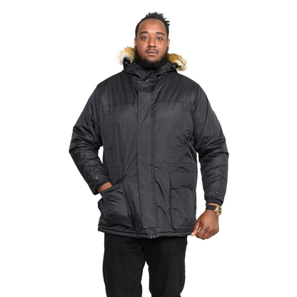 Black - Side - Duke Mens D555 Lovett 2 Kingsize Jacket