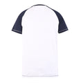 Off White Marl - Back - Duke Mens D555 Sparrow California Surf Riders Printed Kingsize Raglan T-Shirt