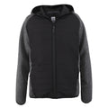 Black-Charcoal - Front - Duke Mens D555 Highampton Kingsize Padded Jacket