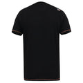 Washed Black - Back - Duke Mens D555 Lorne Motorbike Crew Neck Kingsize T-Shirt