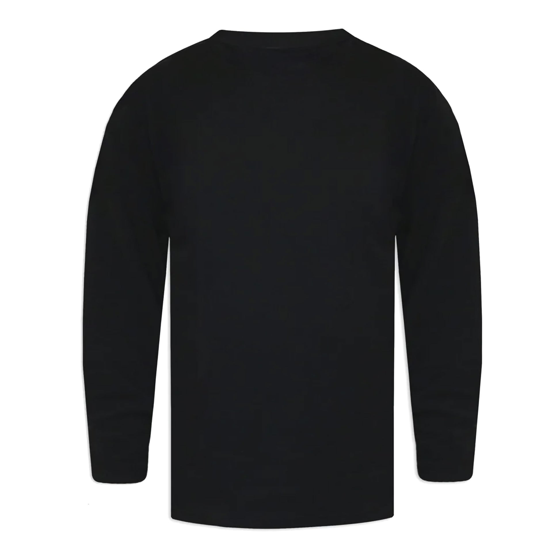 Black - Back - Duke Mens D555 Exeter Thermal Kingsize Long-Sleeved T-Shirt