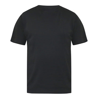 Black - Front - Duke Mens D555 Motherwell Thermal Kingsize Short-Sleeved T-Shirt