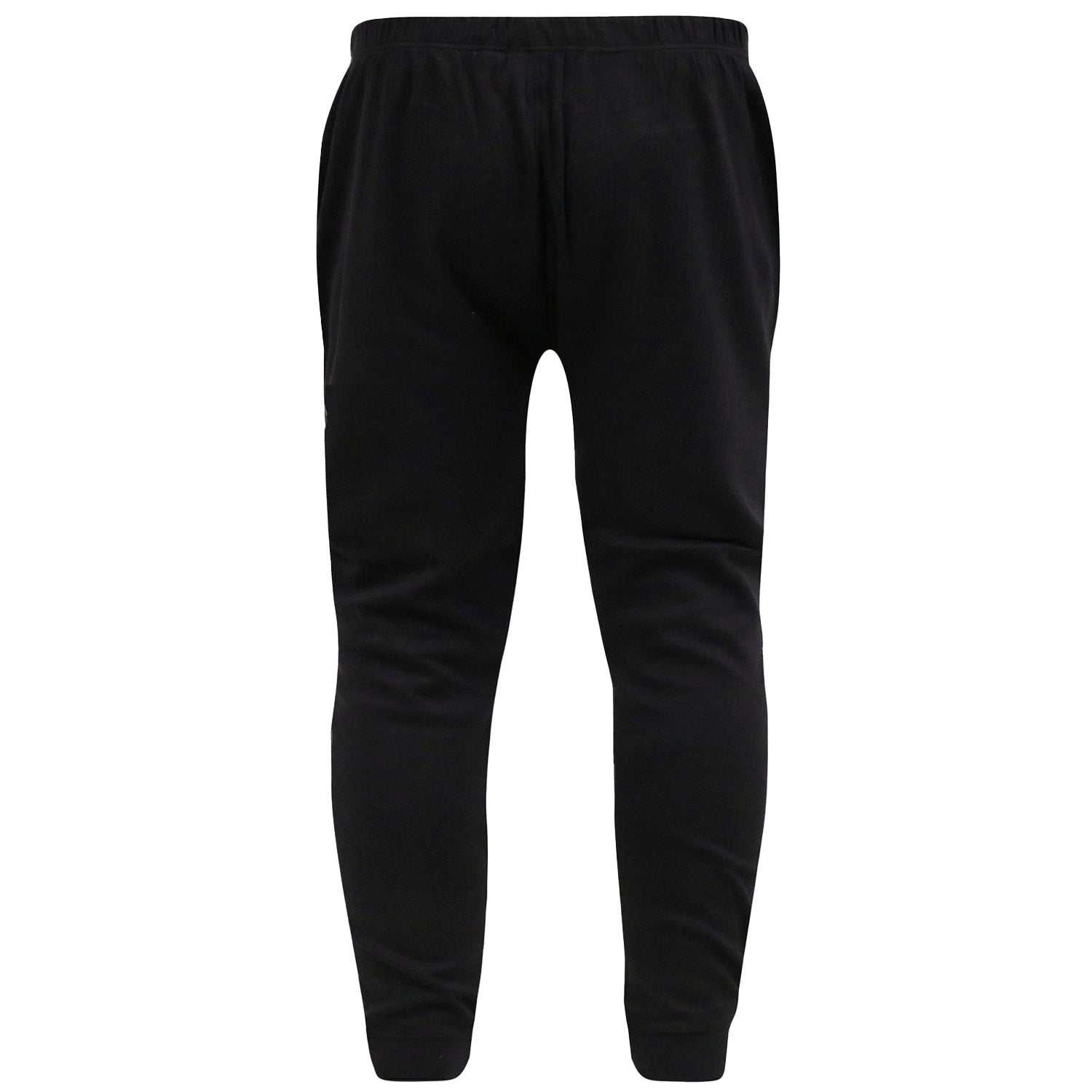 Black - Back - Duke Mens D555 Boston Kingsize Long Johns