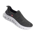 Black - Front - Duke Mens D555 Carlisle 1 Slip-on Wide Shoes