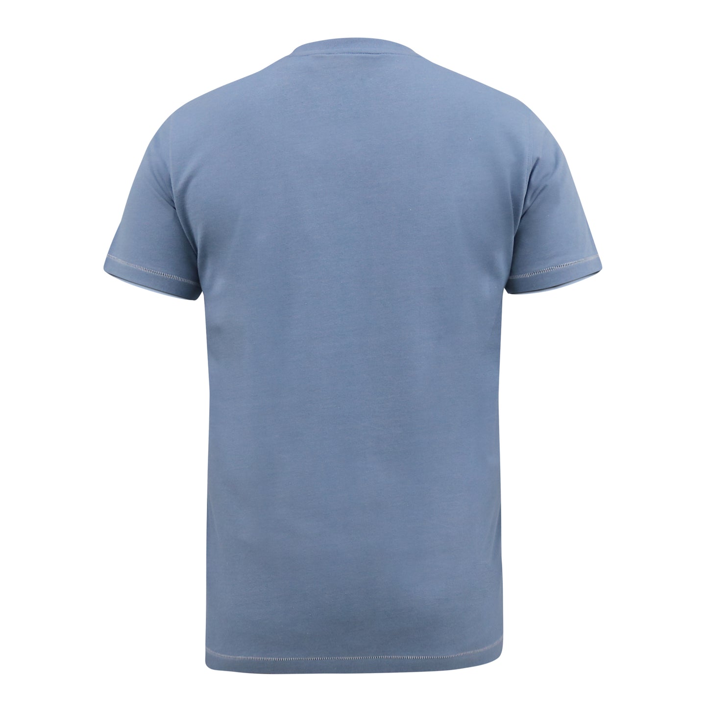 Denim Marl - Back - Duke Mens D555 Norfolk Beach Scene Coca Cola T-Shirt