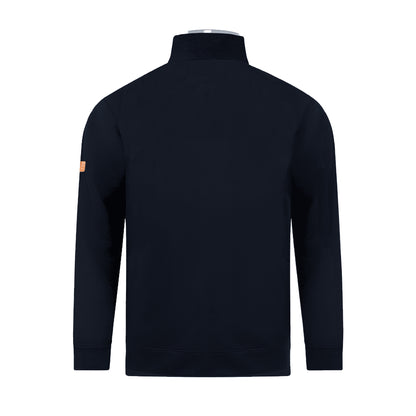 Navy - Back - Duke Mens D555 Johnson Embroidered Logo Kingsize Fleece Jacket