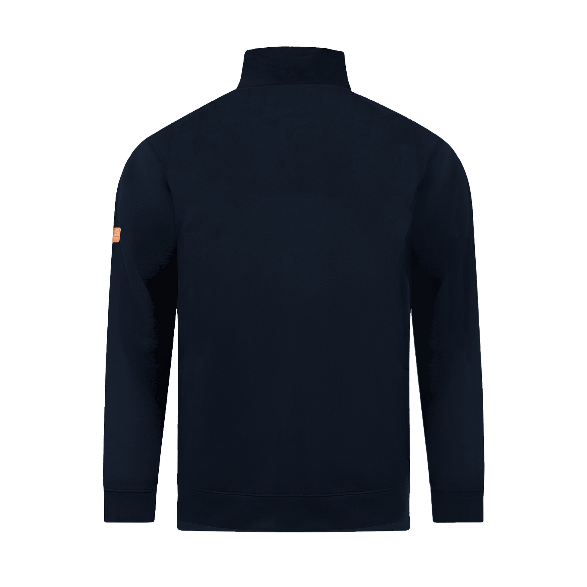 Navy - Back - Duke Mens D555 Russel Embroidered Logo Fleece Kingsize Sweatshirt