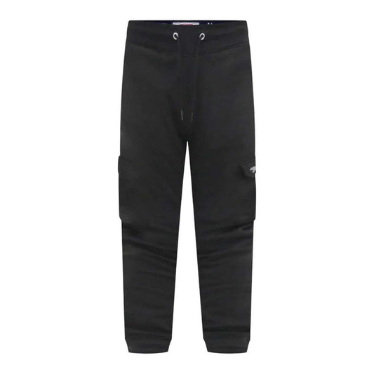 Black - Front - Duke Mens D555 Edinburgh Kingsize Jogging Bottoms
