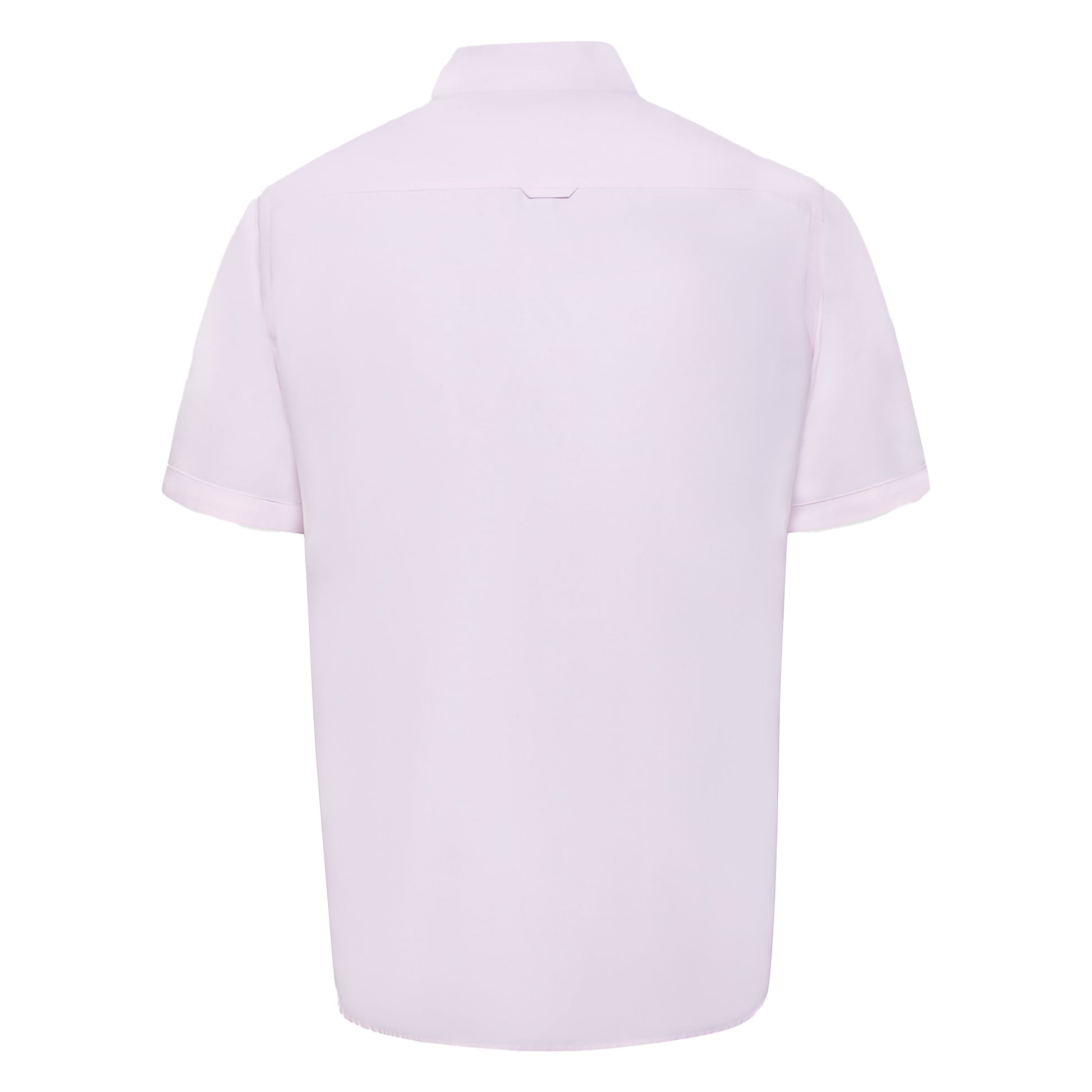 Pink - Back - Duke Mens James D555 Oxford Kingsize Tall Shirt