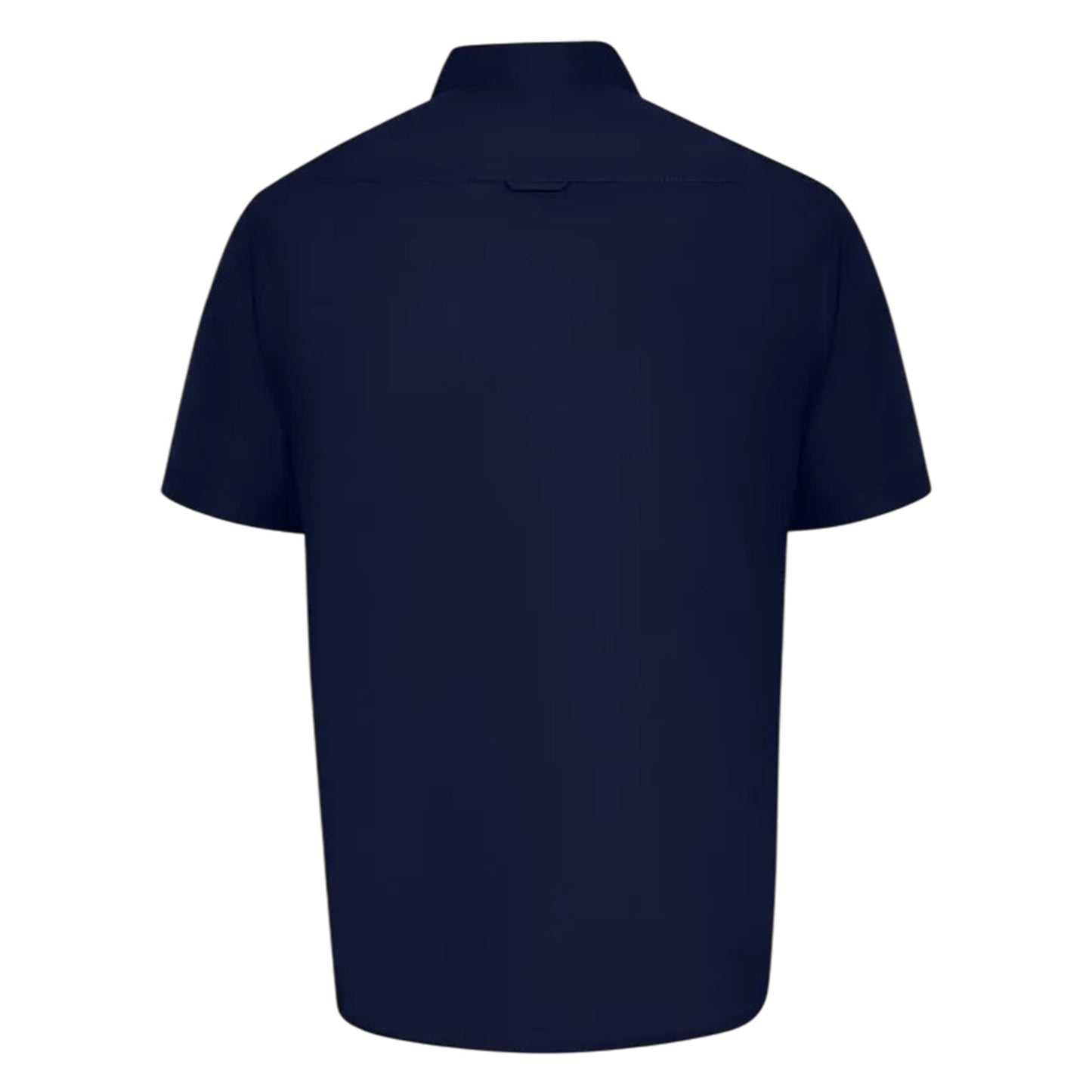 Navy - Back - Duke Mens James D555 Oxford Kingsize Tall Shirt