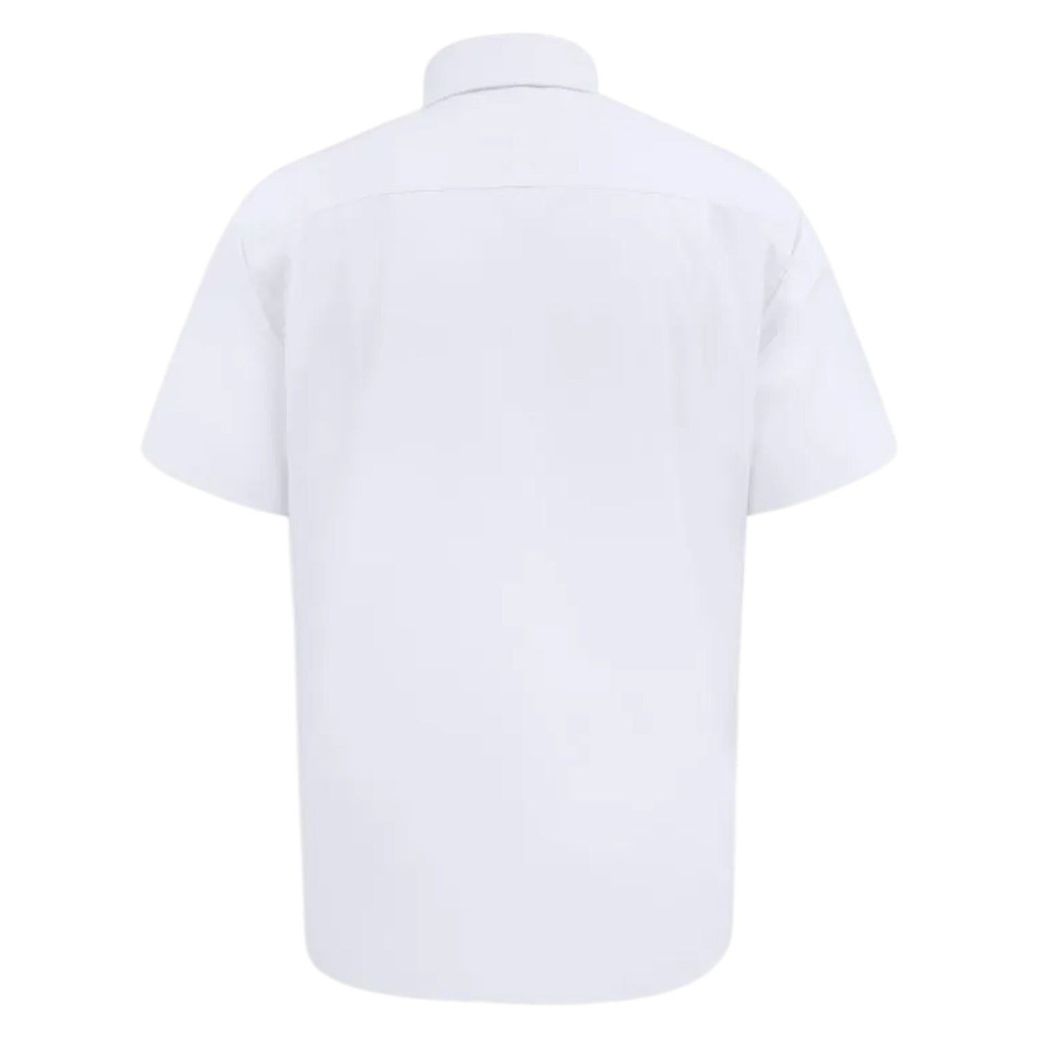 White - Back - Duke Mens D555 Lucas Short-Sleeved Shirt