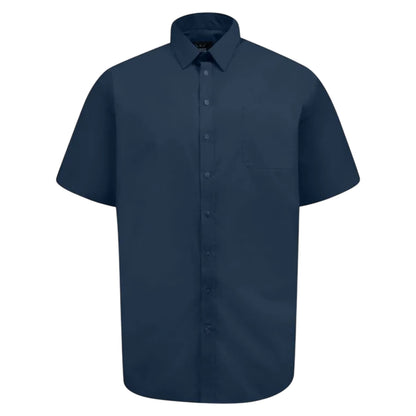 Navy - Front - Duke Mens D555 Lucas Short-Sleeved Shirt