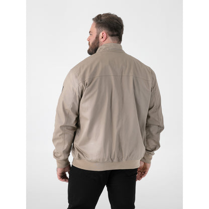 Stone - Lifestyle - Duke Mens D555 Kent Kingsize Harrington Jacket