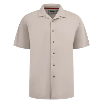 Stone - Front - Duke Mens Connor D555 Stretch Kingsize Shirt
