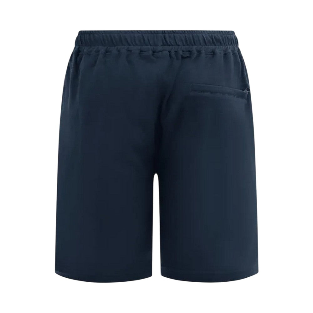 Navy - Back - Duke Mens Mitchell 2 D555 Stretch Kingsize Shorts