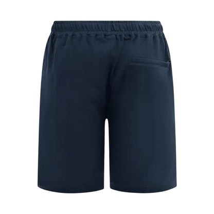 Navy - Back - Duke Mens Mitchell 2 D555 Stretch Kingsize Shorts