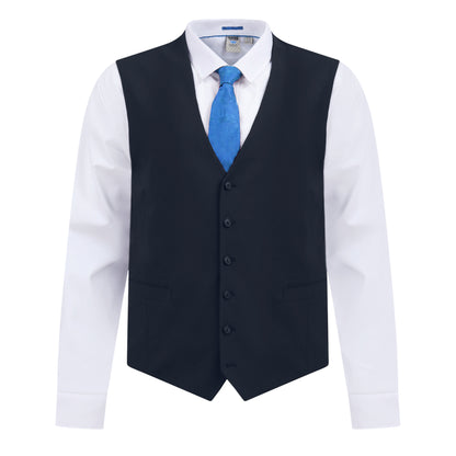 Navy - Front - Duke Mens D555 Ted 4 Way Stretch Suit Jacket