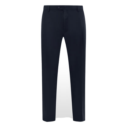 Navy - Front - Duke Mens D555 Ted 4 Way Stretch Classic Trousers
