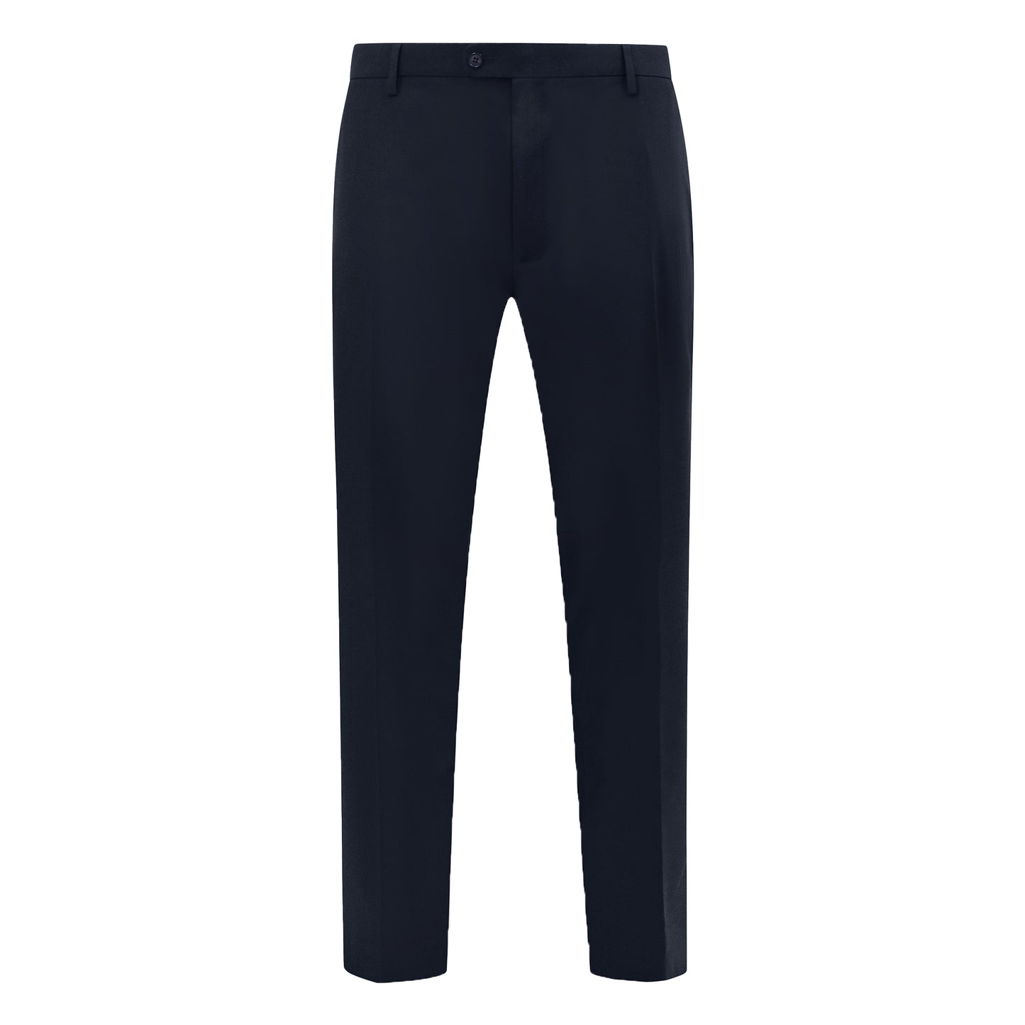 Navy - Back - Duke Mens D555 Ted 4 Way Stretch Classic Trousers