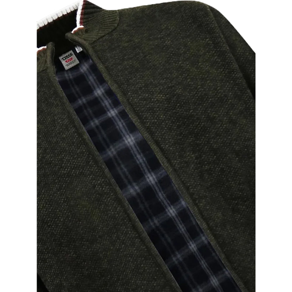 Khaki Brown-Black Marl - Lifestyle - Duke Mens Cesar 2 D555 Kingsize Jacket