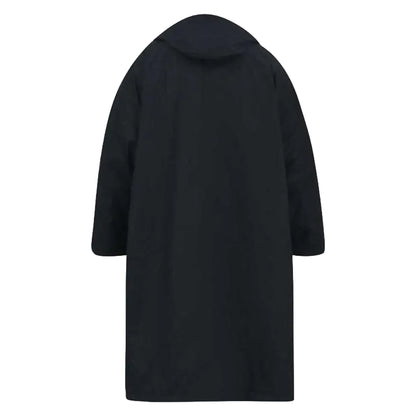 Black - Back - Duke Mens Webber D555 Sherpa Lined Changing Robe
