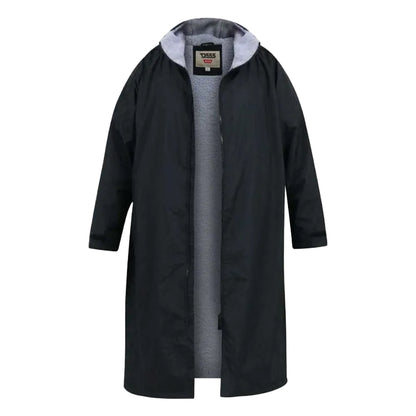 Black - Front - Duke Mens Webber D555 Sherpa Lined Changing Robe