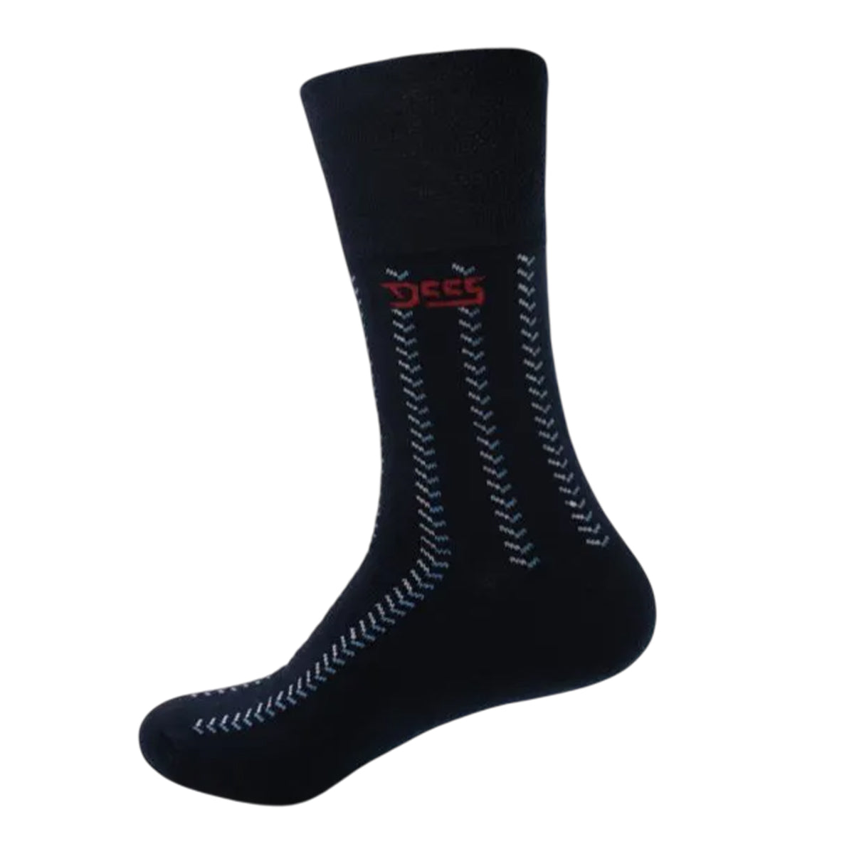 Navy-Denim - Back - Duke Mens Harold 3 D555 Extra Wide Socks (Pack of 3)