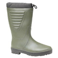 Green-Black - Front - StormWells Unisex Tie Top Polar Boots