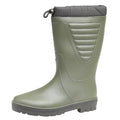 Green-Black - Back - StormWells Unisex Tie Top Polar Boots
