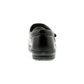 Black - Side - Dr Keller Mens Touch Fastening Shoes