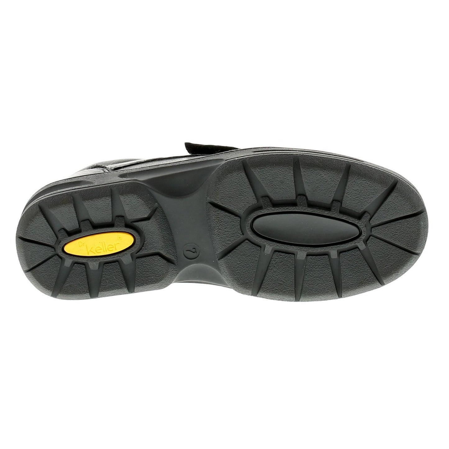 Black - Lifestyle - Dr Keller Mens Touch Fastening Shoes