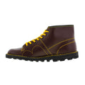 Wine - Lifestyle - Grafters Mens Original Coated Leather Retro Monkey Boots
